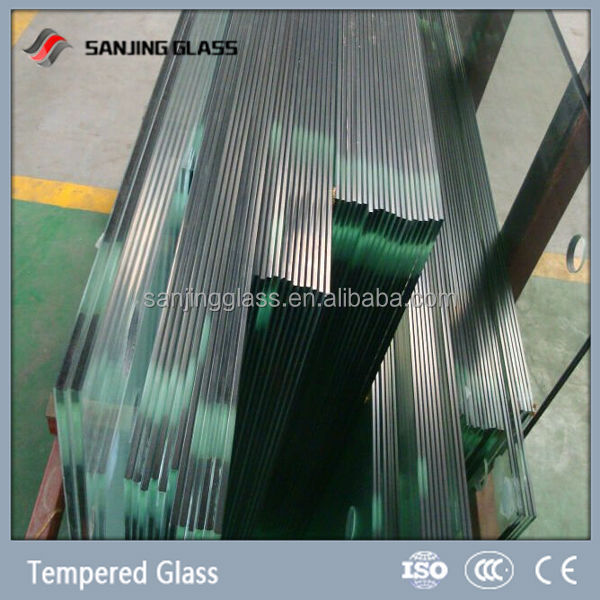 Tempered outdoor glass panels