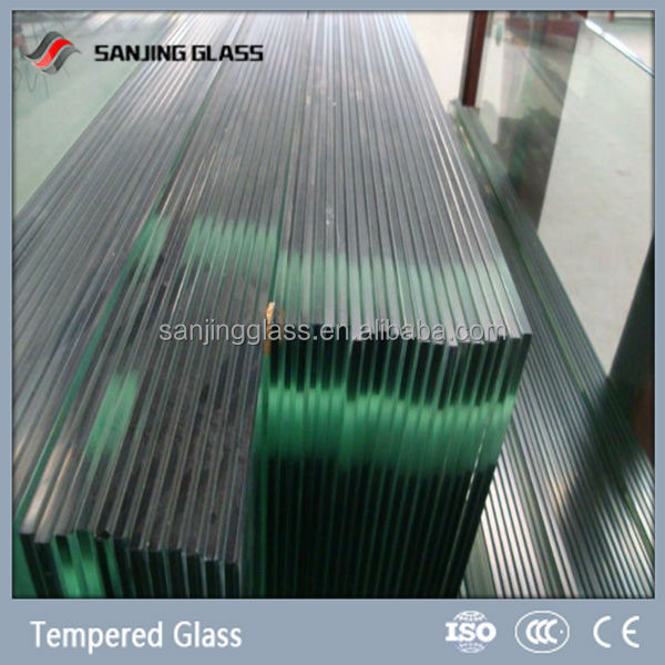 Tempered outdoor glass panels