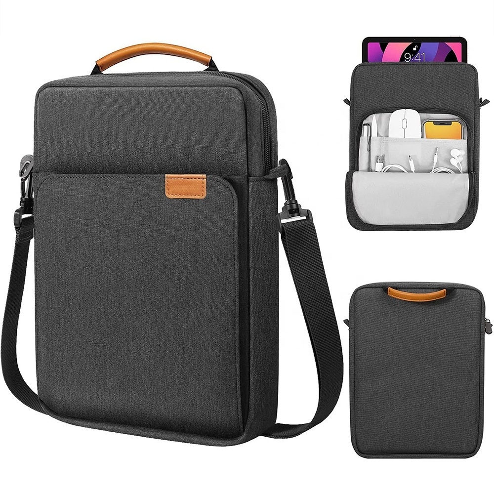 2024 Custom Logo Tablet Tote Bag Laptop Sleeve Shoulder Handle Strap Bag Computer Business waterproof Carrying Case