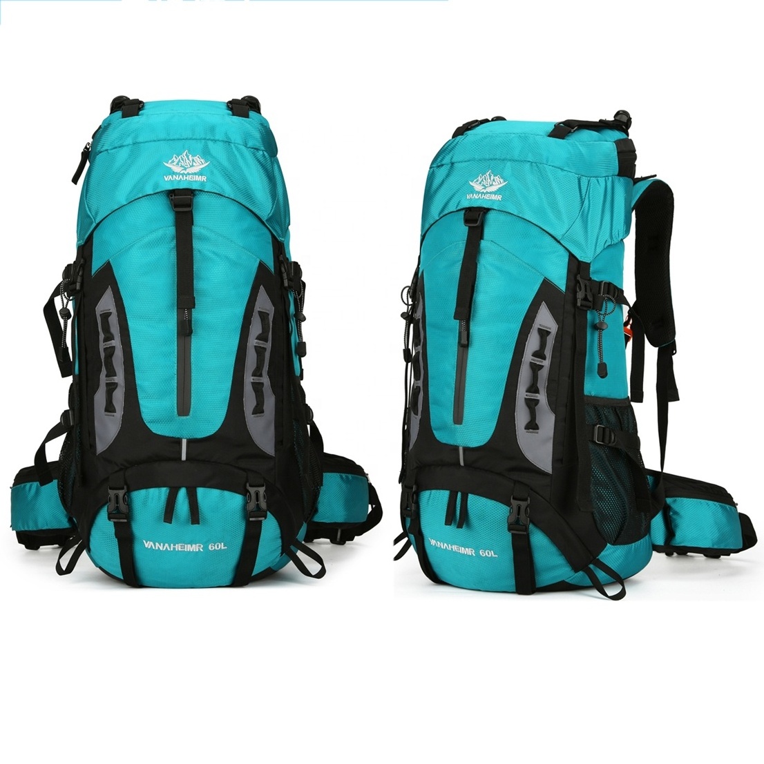 Large Capacity Waterproof Camping Foldable Shoulder Backpack Casual Sports Backpacks  Travel Outdoor Bag