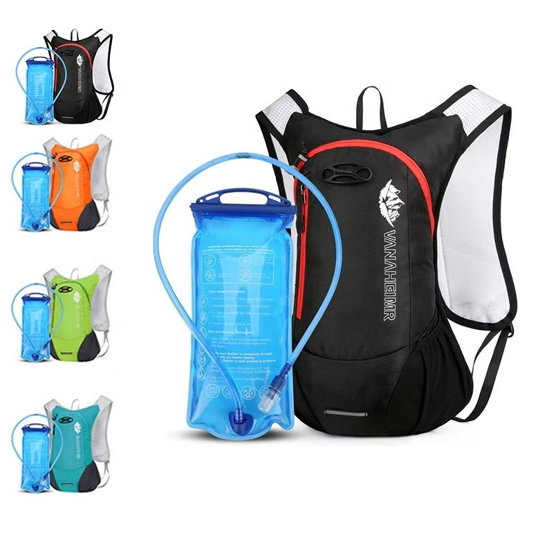 2024 Marathon Hydration Vest Pack For 2 L Water Bag Cycling Hiking Camping Fishing Bag Outdoor Sport Running Backpack