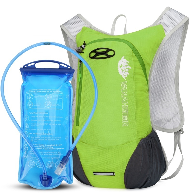 2024 Marathon Hydration Vest Pack For 2 L Water Bag Cycling Hiking Camping Fishing Bag Outdoor Sport Running Backpack