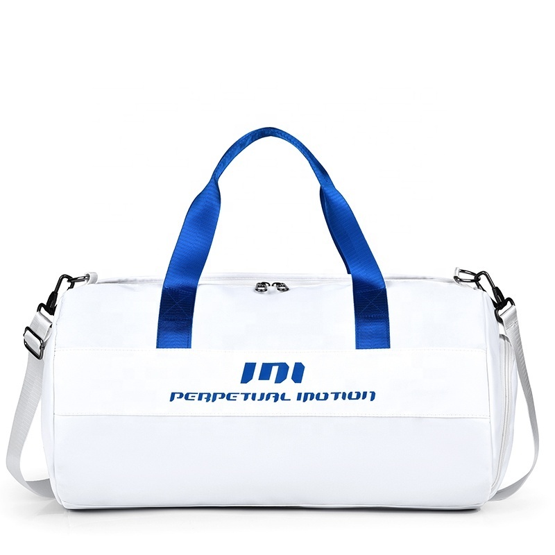 Customized Logo Oxford Duffel Bag Weekend Duffle Bag With Shoe Compartment Travel Gym Bag For Men Women