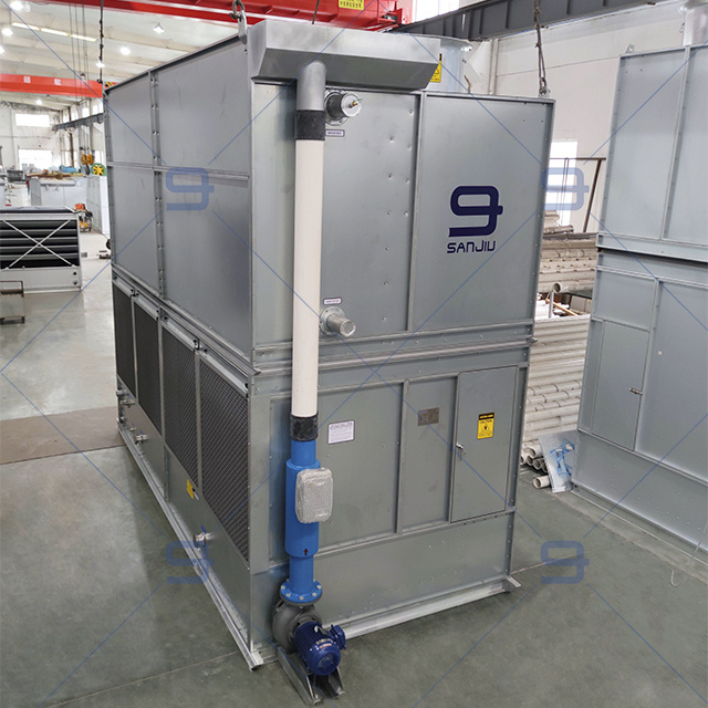 China Combined Flow Evaporative Condenser for Refrigeration Compressor Cooling