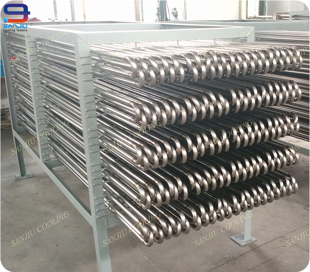 SS304 Condenser Coils Heat Exchanger Coil