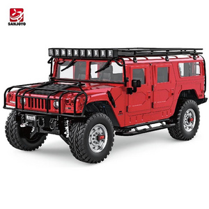 HG P415 1/10 4WD 30KM/H 2.4G Full Scale 4X4 American Hummer RC Model Car Toy (without Battery and Charger)