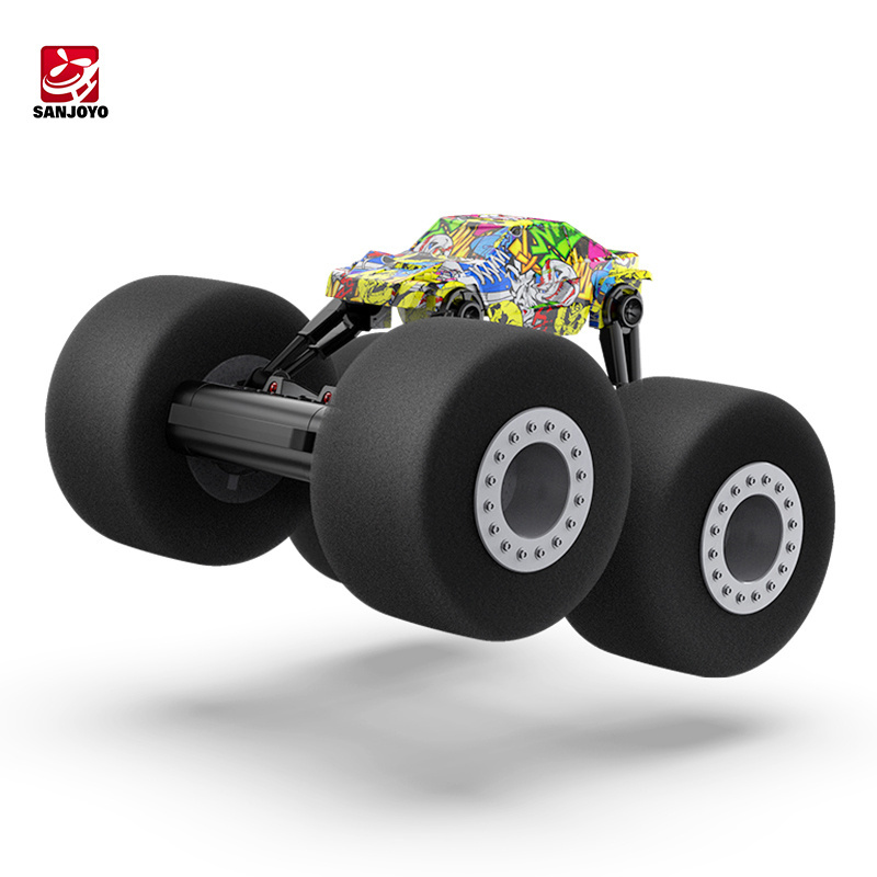 Wholesale E381-003 RTR 2.4 4CH Giant Foam Tires 360 Degree Rolling Remote Control RC Stunt Car Toy