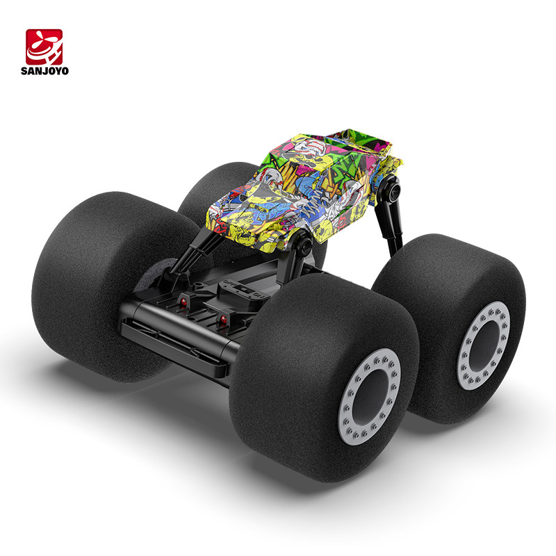 Wholesale E381-003 RTR 2.4 4CH Giant Foam Tires 360 Degree Rolling Remote Control RC Stunt Car Toy