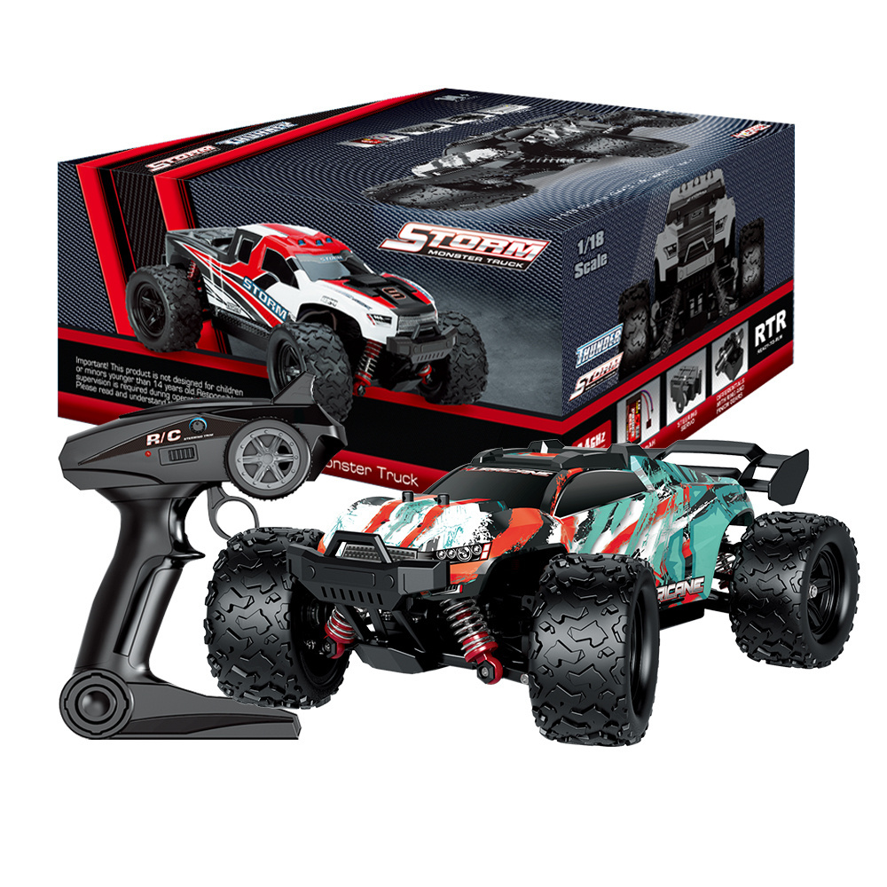 New HS18321 HS18322 1/18 2.4G 4WD 36km/h High Speed RC Car Model Remote Control Big Wheel Truck Vehicle Off-road Car Toy