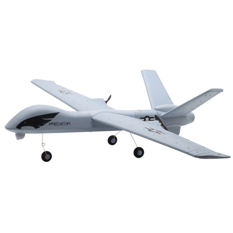 Newest Z51 2.4G 2CH RC Airplane Predator Remote Control 660mm Wingspan Foam Hand Throwing Glider Drone DIY Kit For Kids