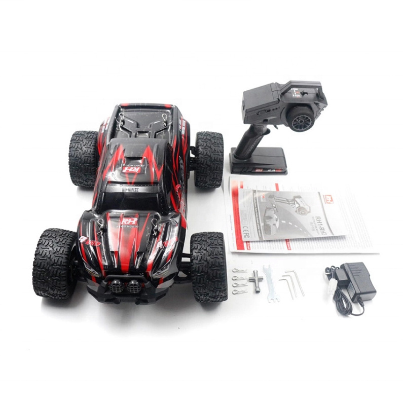 Remo  Hobby 1035 MMAX 4X4  Big Wheels Rc Car Monster Crawler Truck Radio Control Toys 1:10 for Adults