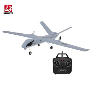 Newest Z51 2.4G 2CH RC Airplane Predator Remote Control 660mm Wingspan Foam Hand Throwing Glider Drone DIY Kit For Kids