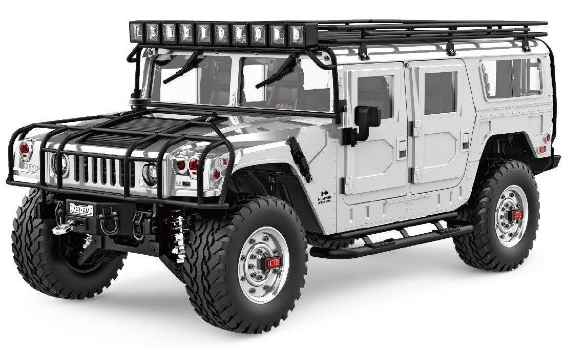 HG P415 1/10 4WD 30KM/H 2.4G Full Scale 4X4 American Hummer RC Model Car Toy (without Battery and Charger)