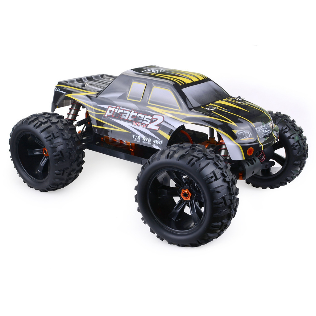 1/8 scale 4WD Brushless RC Car Electric Monster Truck Radio Control Car 100km/h  High Speed Off-Road RTR Toy RC ZD Racing