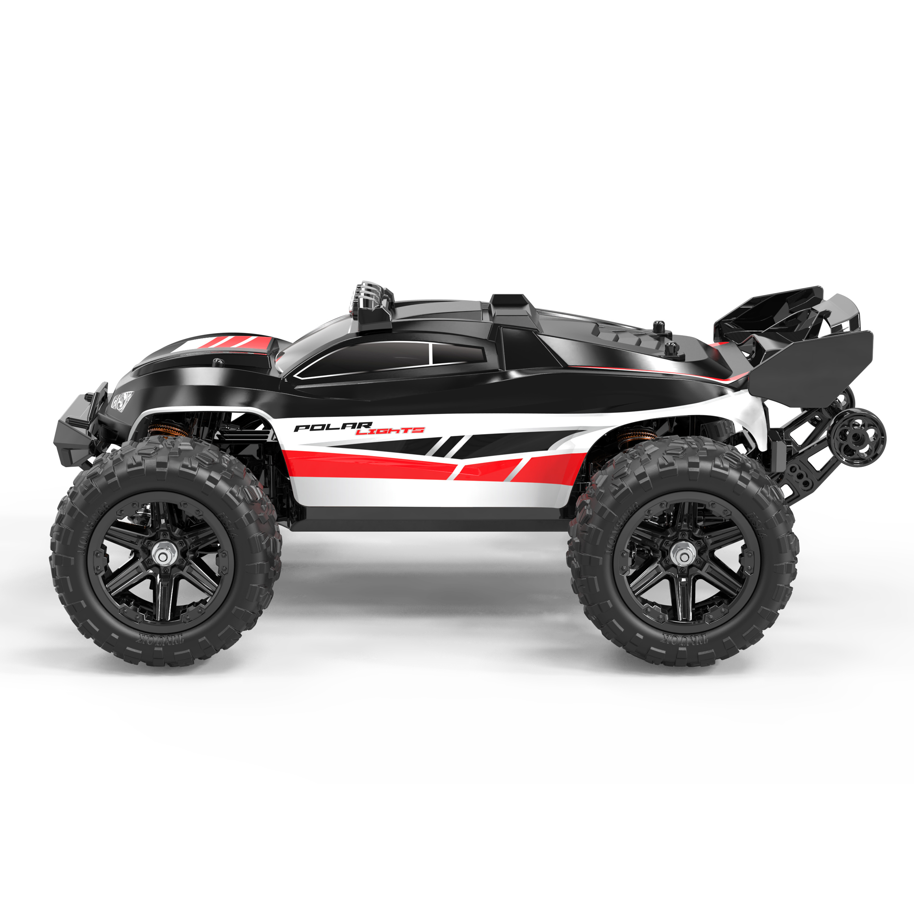 Hot Sell 2.4G HS14421 14422 1/14 Brushless Full-scale High-speed RC Car 52km/h 4-wheel Drive Truck Black Green Toy Gift