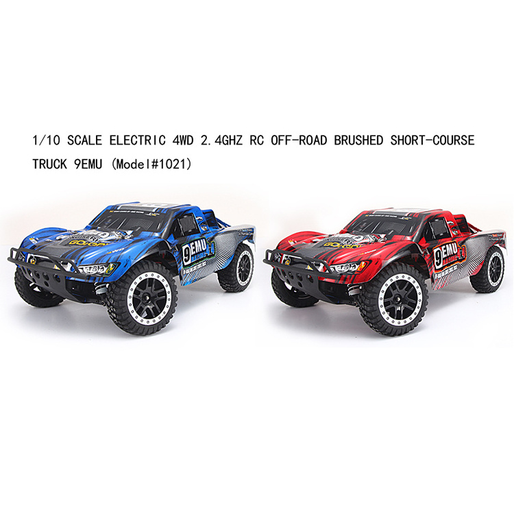 REMO HOBBY 1021 1/10 SCALE ELECTRIC 4WD 2.4GHZ RC OFF-ROAD BRUSHED SHORT COURSE TRUCK