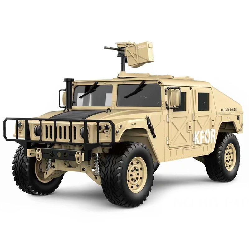 HG P408 1/10 2.4G 16CH 30KM/H 4WD Rc Trucks 4X4 Military electric Vehicle Military Army Trucks