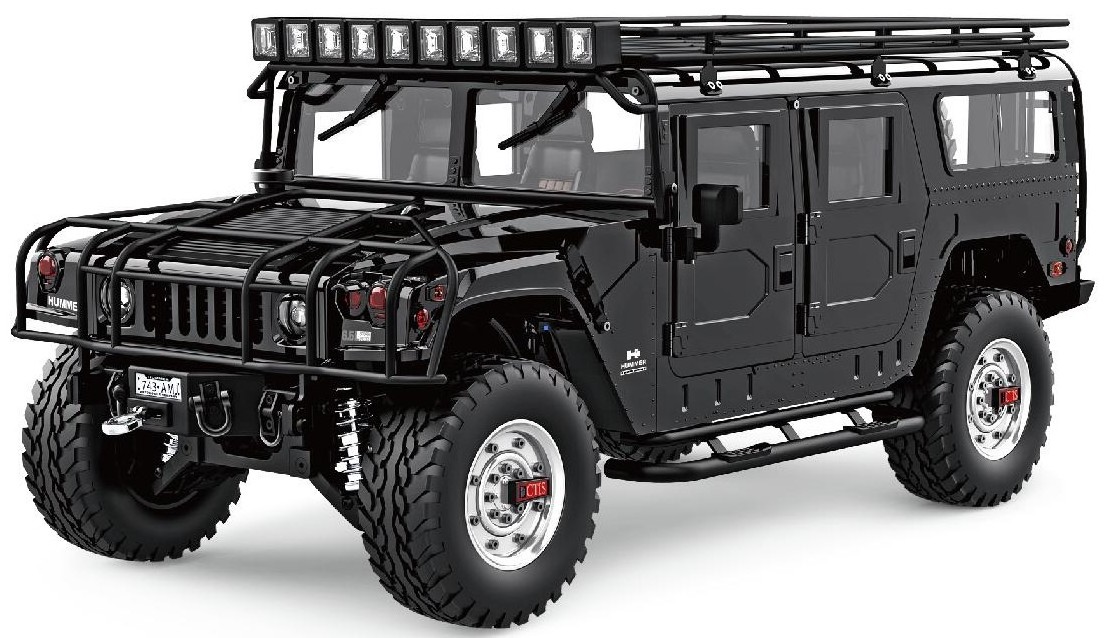 HG P415 1/10 4WD 30KM/H 2.4G Full Scale 4X4 American Hummer RC Model Car Toy (without Battery and Charger)