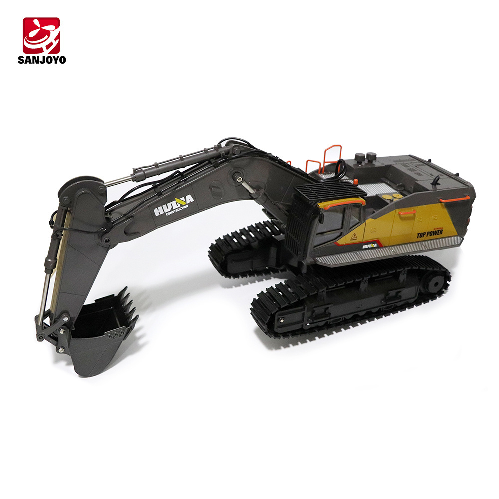 Huina 1:14 Professinal RC Excavator Model With 22 Functions RC Engineering RC Truck Toys Gifts