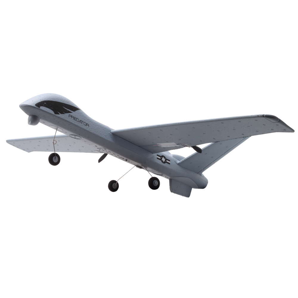 Newest Z51 2.4G 2CH RC Airplane Predator Remote Control 660mm Wingspan Foam Hand Throwing Glider Drone DIY Kit For Kids