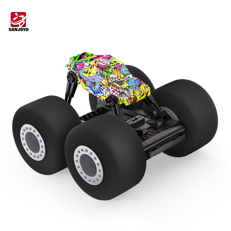 Double E E381-003 2.4G 4CH Stunt RC Car 360 Rotation Electric Car Crawler Roll Flip Children Toys Gift for kids