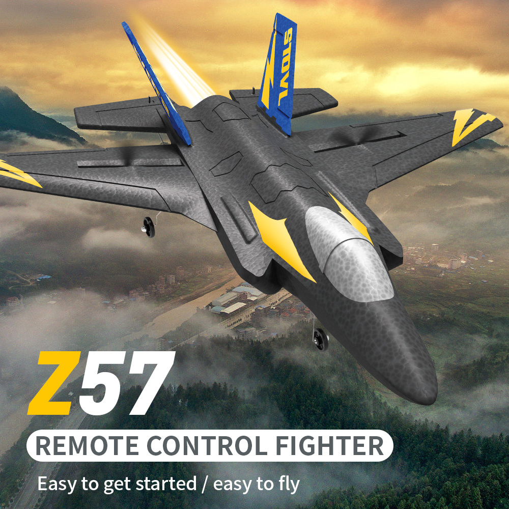 2.4g rc air planes toy jet plane Z57 F35 epp foam aircraft 360 degree rolling remote control glider outdoor long range