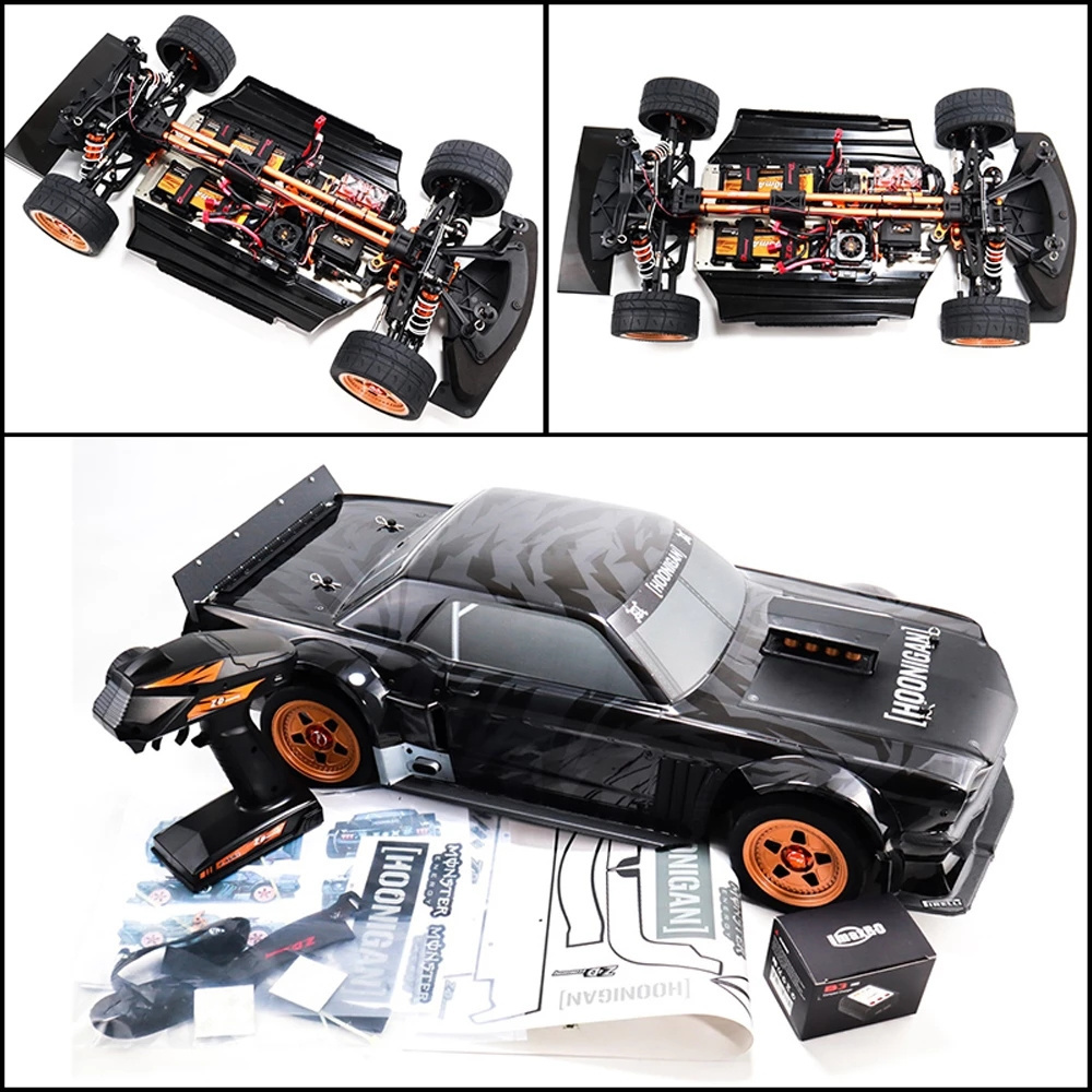 ZD Racing EX07 1/7 4WD 130km/h Professional Flat Sports Model  Electric Remote Control RC  Car  for Adult  with High Speed