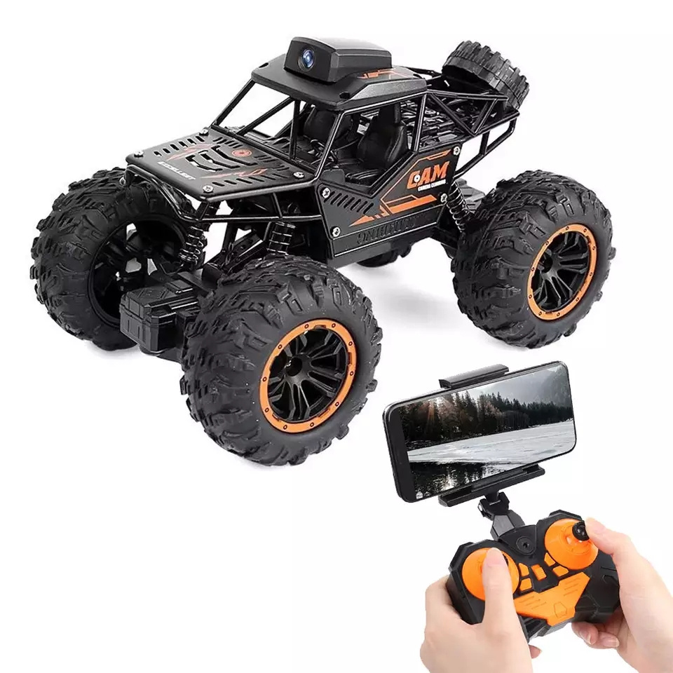 1/18 WIFI Alloy APP Control High Speed 4WD RC Hand Control RC Mini Drift Climbing RC Car With Wireless Camera