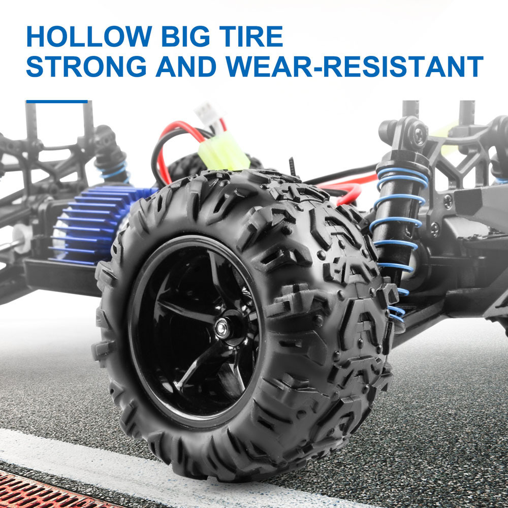 High Speed Rc Car 9304E 2.4G 4-wheel Drive Vehicle With lights Off-road Jeep Remote Control Rock Crawler 4WD Truck