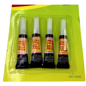 Sanju New 12pcs Super Glue 502 3g Blister Packing Cheap Price 502 Super Glue 1.5g Ethyl Cyanoacrylate Adhesive