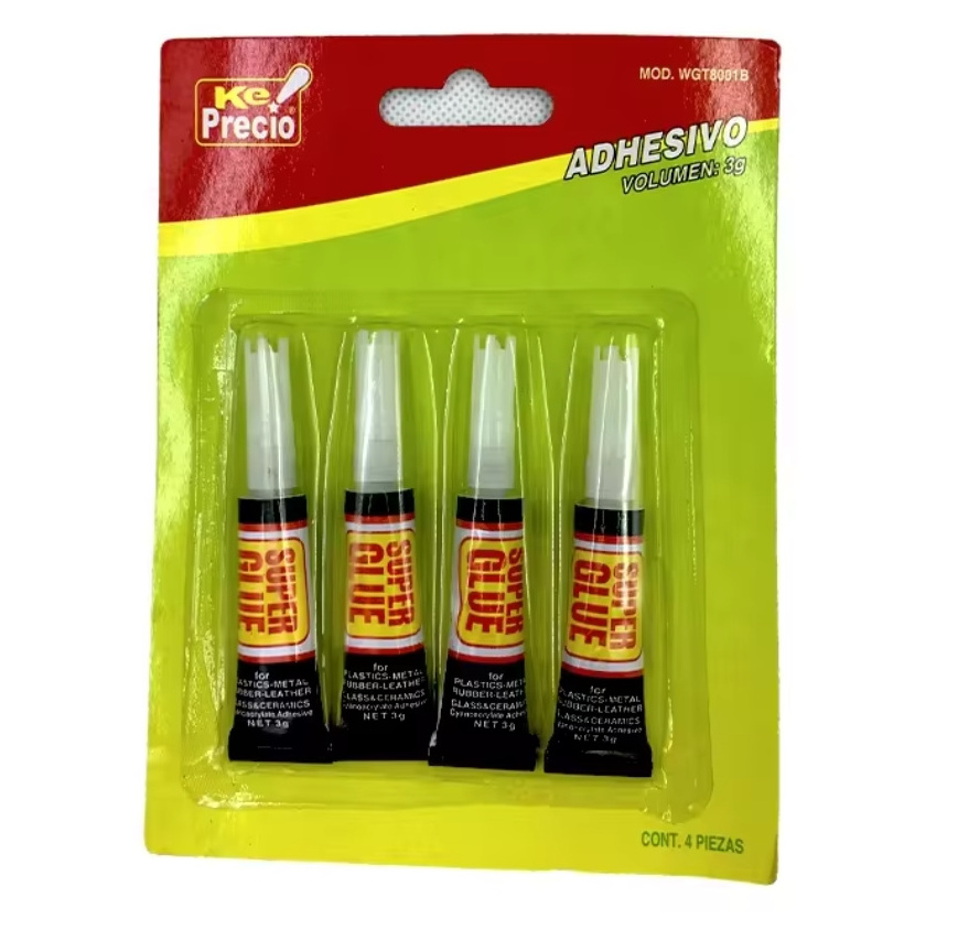 Sanju Super Strong Glue 3g Africa 100% glue RILL super glue factory