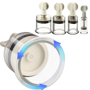 4 Pieces Massage Cupping Therapy Sets Vacuum Suction Cups Jar Vacuum Cupping Set