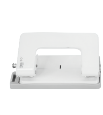 Portable Simple Two-hole Puncher Craft Paper Convenient Reduced Effort 2-Hole Paper Punch for Classroom and Office