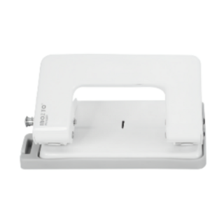 Portable Simple Two-hole Puncher Craft Paper Convenient Reduced Effort 2-Hole Paper Punch for Classroom and Office