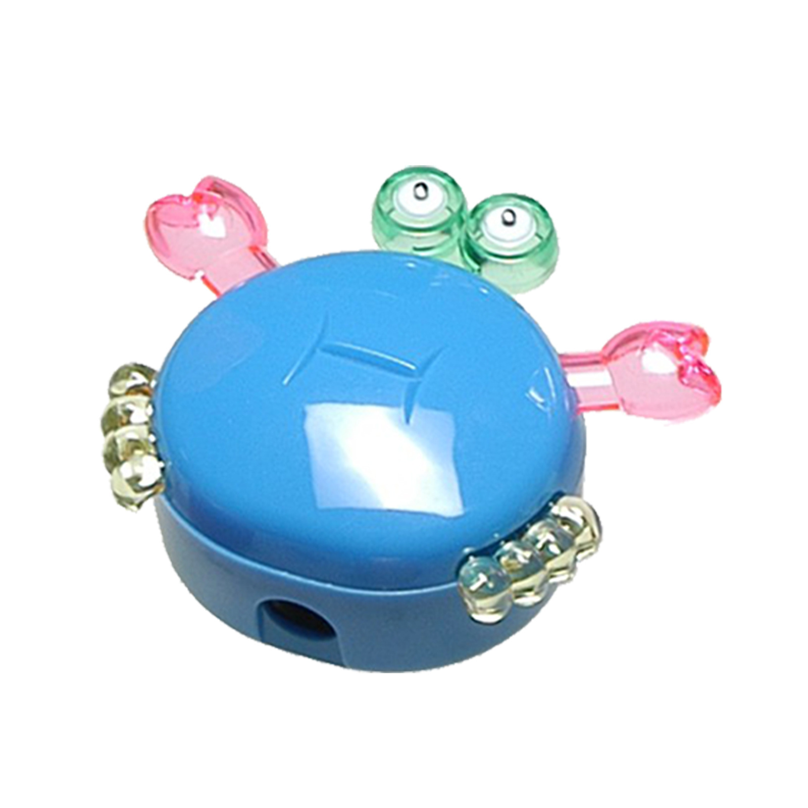 Single Hole AS00386 Pencil Sharpener Safety Cute Shaped Pencil Sharpener Graffiti Crab Pencil Sharpener for School Supplies