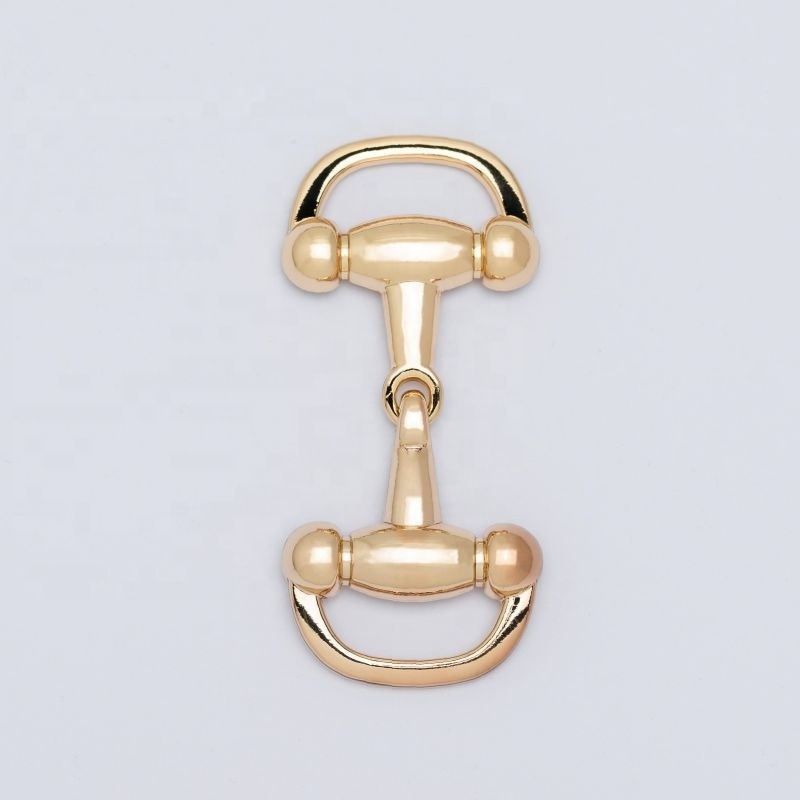 Waistband decoration plating metal buckles for shoes