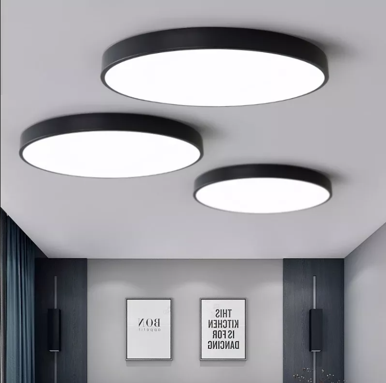 Modern Flush Mount Light Fixtures Ceiling Chandelier House Black Led Lighting Ceiling Recessed Bedroom Led Ceiling Lights