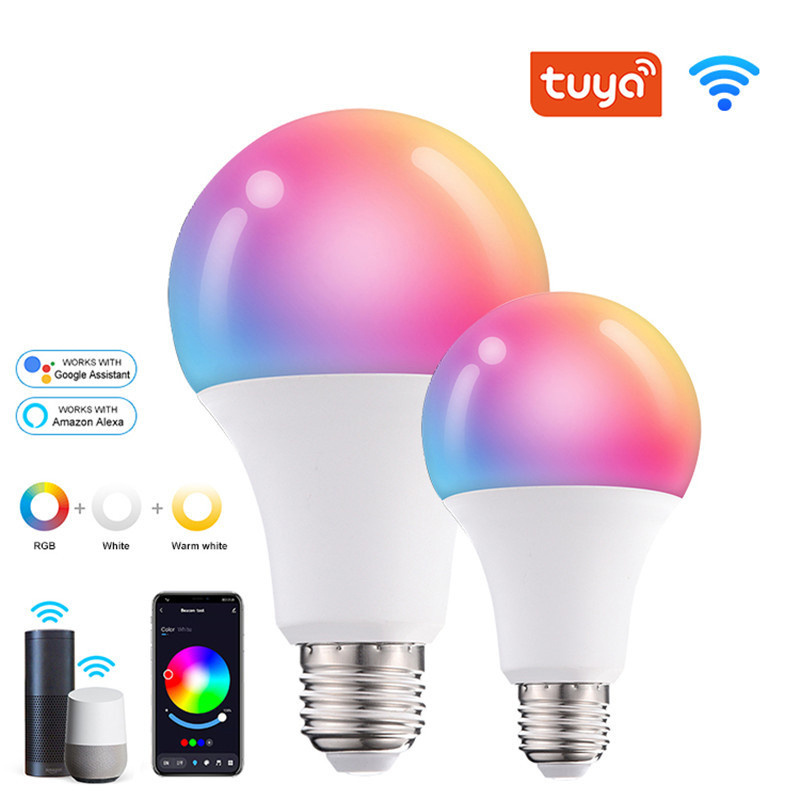 Energy Saving Indoor Decoration Aluminium E26 E27 B22 RGB Smart Control Bulb