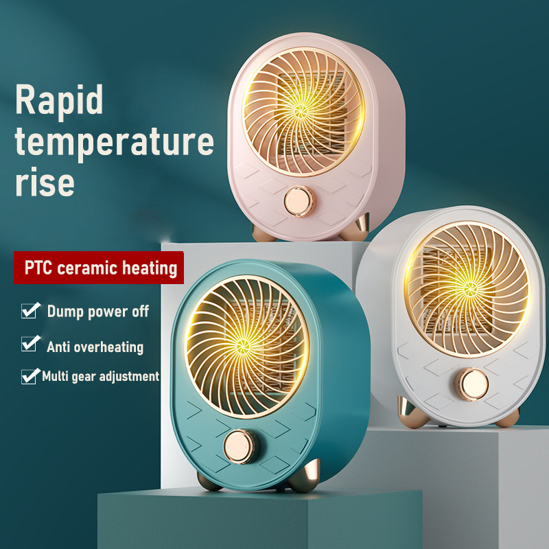 Wholesale Smart Low Consumption Mini Portable Electric Fan Heaters Parts Room Heater Fan Electric Fireplace Heater