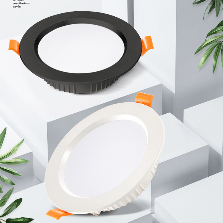 Modern Design Hotel Store Aluminum 3W 5W 7W 9W 12W 15W 18W 21W 24W Smart Cob Ceiling Led Downlight