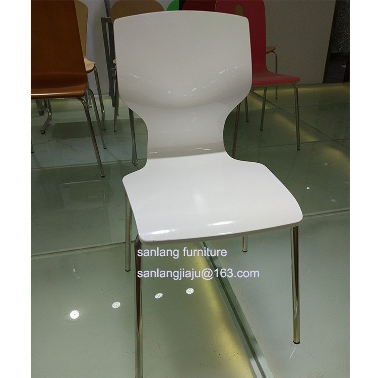 Sanlang dining room furniture bent plywood chair from china