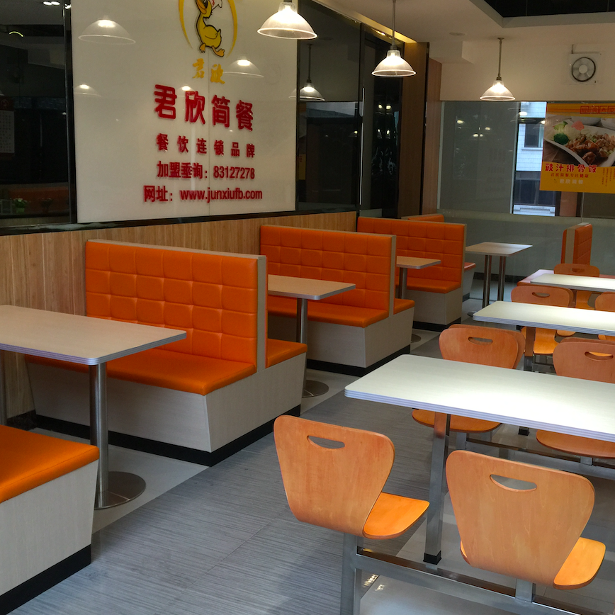 restaurant used chairs and table fast food booths sofa seat for sale