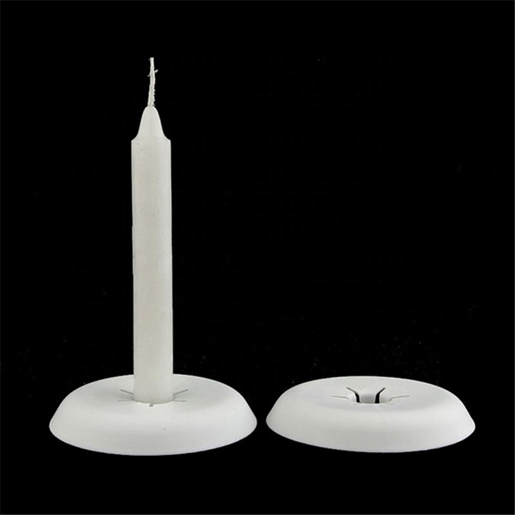 Fireproof PP White Windproof Church Vigil Plastic Candle Holder for  Candlelight Service Memorial Candles Christmas Eve Candles