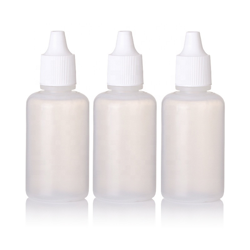 Empty 30ml 1oz plastic squeeze bottle Acrylic paint package 3D fabric permanent container