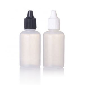 Empty 30ml 1oz plastic squeeze bottle Acrylic paint package 3D fabric permanent container