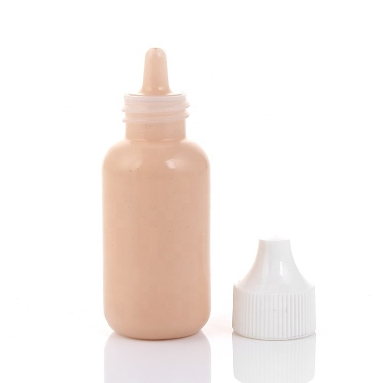 30ml 60ml LDPE Empty Lace Glue Plastic Dropper Bottle Make Up Bottle PE Bottle For Liquid CLeansers Eye Lash Extension  Glue