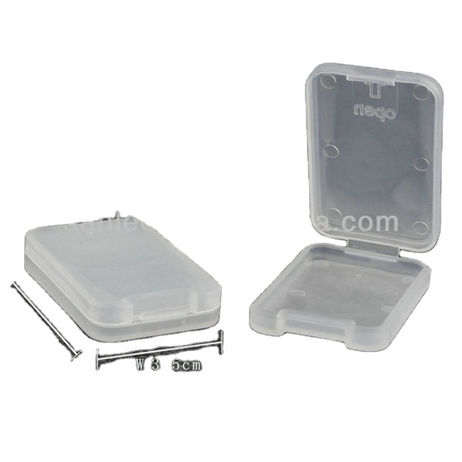 Plastic Pp  Micro Memory Sd Card Case Mini Micro Card Plastic Case Pp Memory Cards Mini Containers