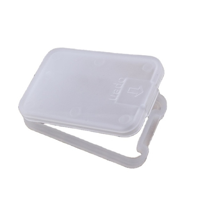 Plastic Pp  Micro Memory Sd Card Case Mini Micro Card Plastic Case Pp Memory Cards Mini Containers