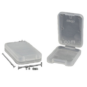 Plastic Q-Tip Box Pp Material Sd Card Case SD Memory Card Plastic Case Plastic Micro SD Card Case