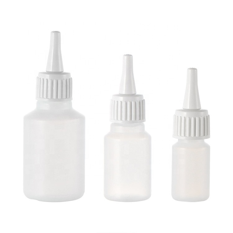 Custom Empty Hdpe Ldpe Glue Squeeze Bottle 30Ml Small Empty Super Glue Bottle